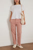 Slim Chino Pant in Washed Dusty Rose - AI Generated