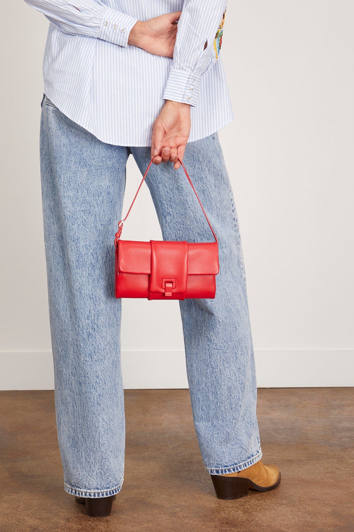 Proenza Schouler Shoulder Bags Flip Shoulder Bag in Red Proenza Schouler Flip Shoulder Bag in Red