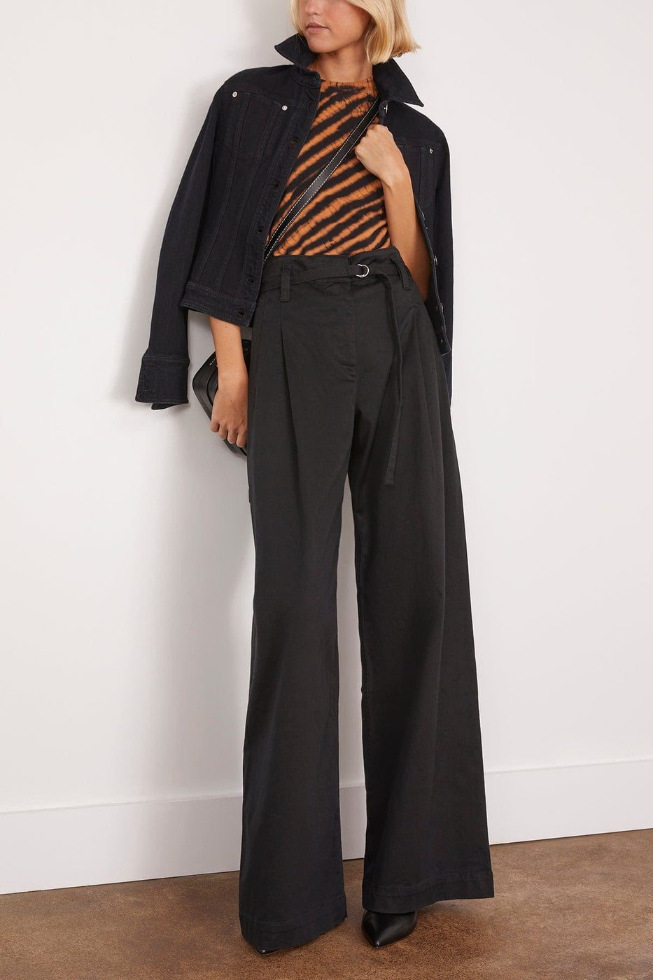 Proenza Schouler White Label Pants Raver Pant in Black Proenza Schouler White Label Raver Pant in Black