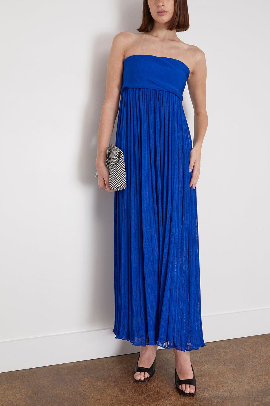 Proenza Schouler Cocktail Dresses Rina Strapless Dress in Cobalt Proenza Schouler Rina Strapless Dress in Cobalt