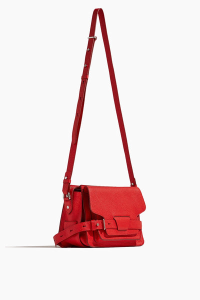 Proenza Schouler Cross Body Bags Beacon Saddle Bag in Rosso Proenza Schouler Beacon Saddle Bag in Rosso