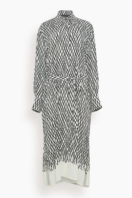 Bailey Dress in Off White Multi