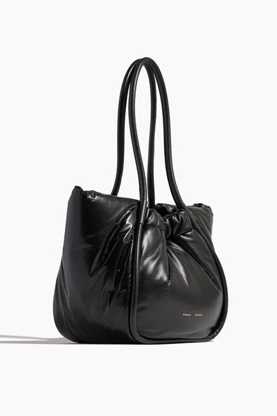 Proenza Schouler Tote Bags Large Puffy Nappa Ruched Tote in Black Proenza Schouler Large Puffy Nappa Ruched Tote in Black