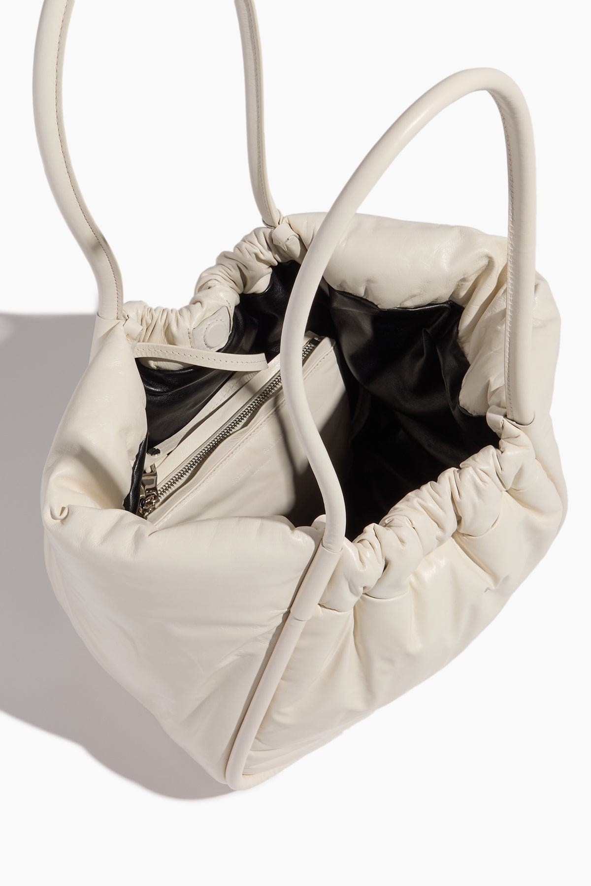 Proenza Schouler Tote Bags Large Puffy Nappa Ruched Tote in Ivory Proenza Schouler Large Puffy Nappa Ruched Tote in Ivory