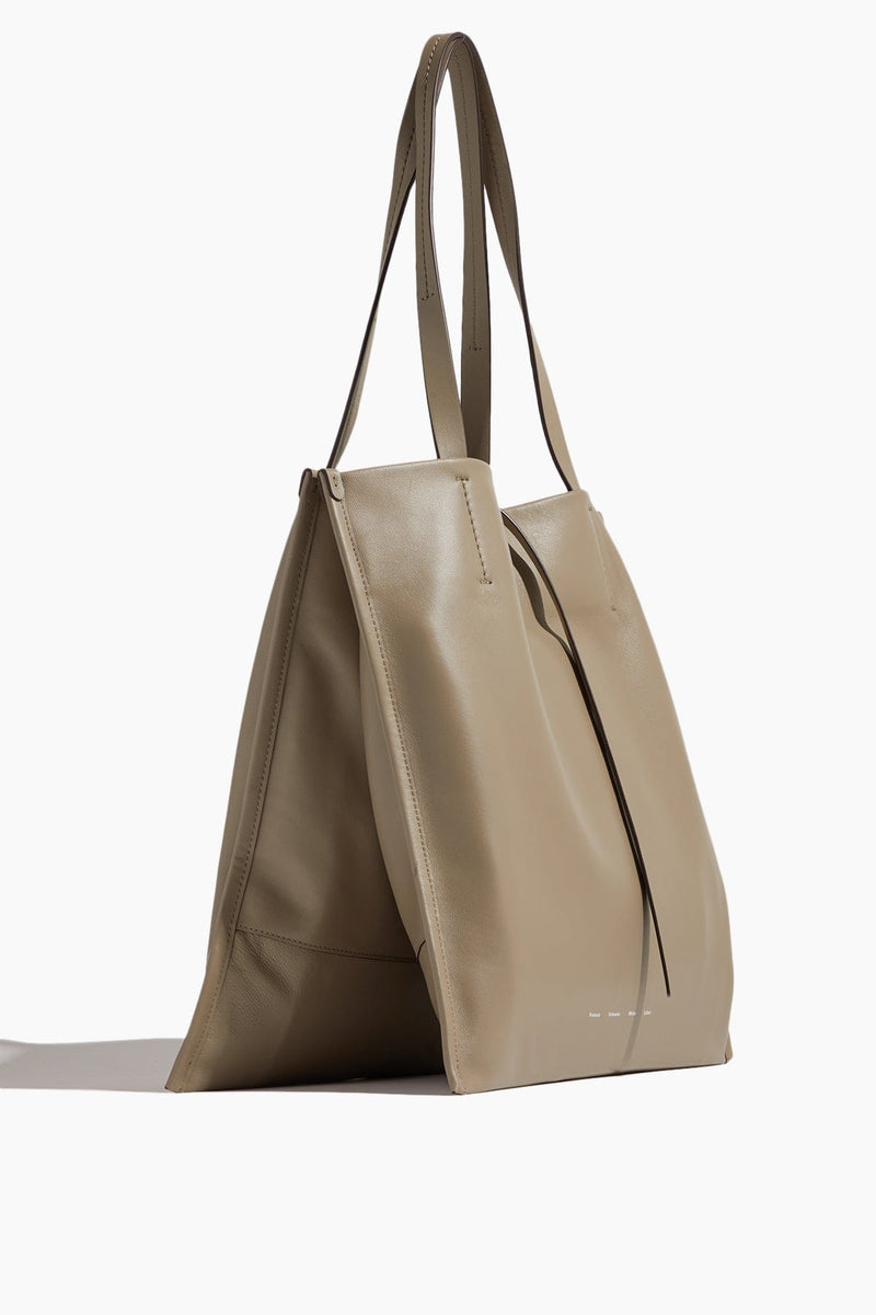 Proenza Schouler White Label Twin Nappa Tote in Clay Hampden