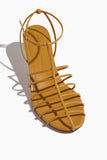 Proenza Schouler Strappy Heels Tee Cage Sandals in Ochre Proenza Schouler Tee Cage Sandals in Ochre