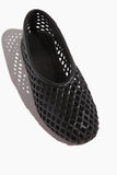 Proenza Schouler Ballet Flats Tee Perforated Ballerina Flats in Black Proenza Schouler Tee Perforated Ballerina Flats in Black