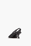 Proenza Schouler Pumps Tee Perforated Slingback Pumps in Black Proenza Schouler Tee Perforated Slingback Pumps in Black