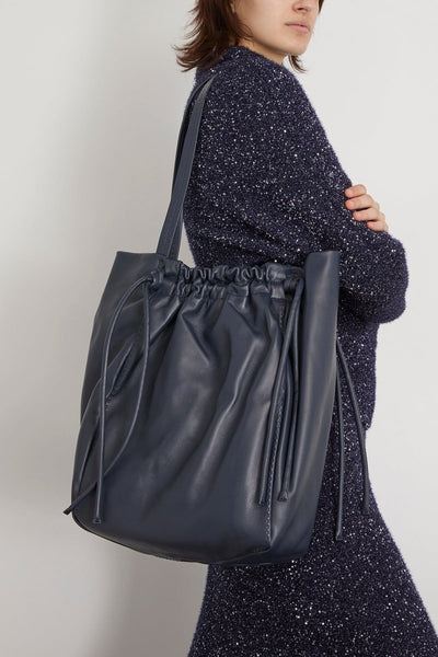 Proenza Schouler Tote Bags Drawstring Tote in Dark Navy Proenza Schouler Drawstring Tote in Dark Navy