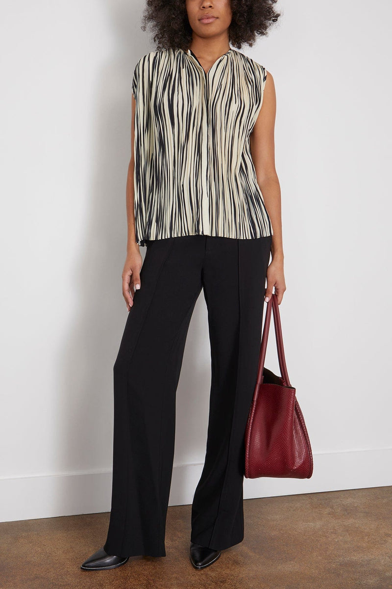 Proenza Schouler Wade Top in Ecru Multi Hampden Clothing