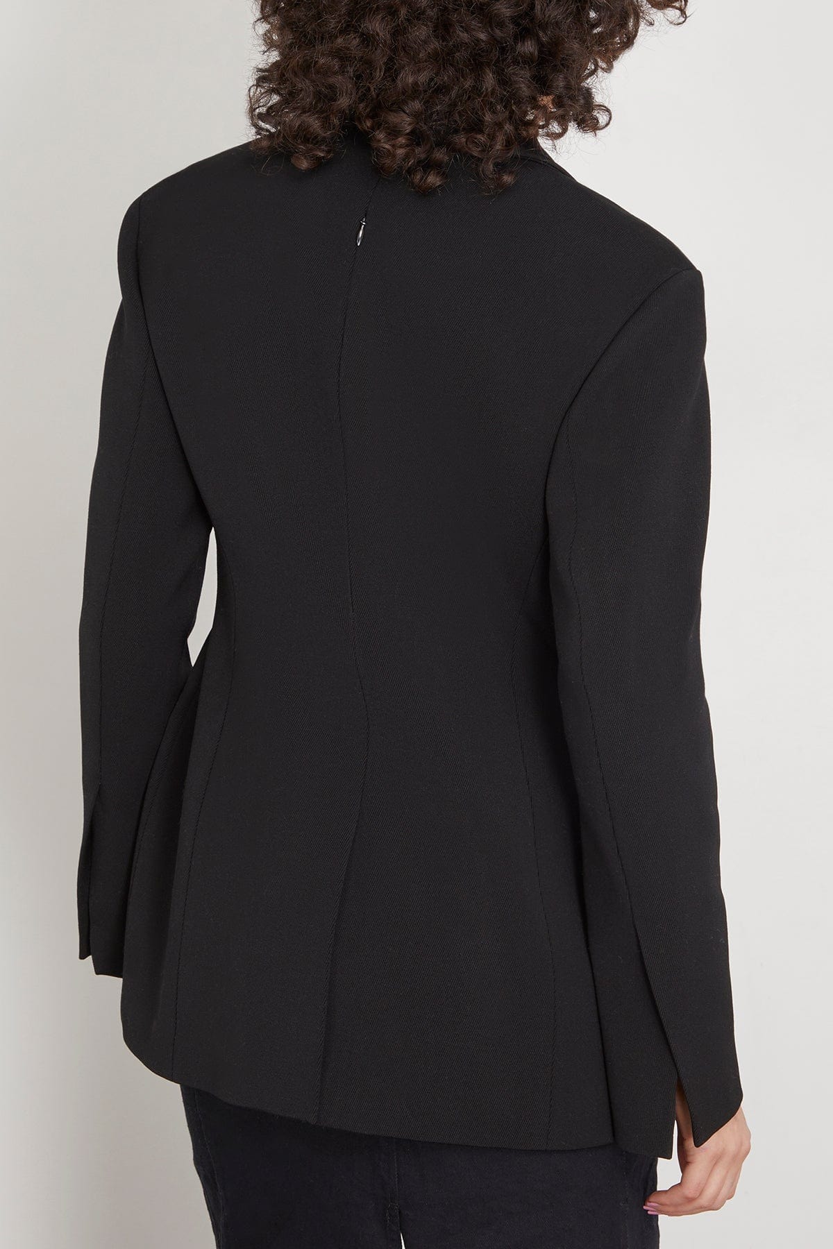 Proenza Schouler Jackets Wool Twill Jacket in Black