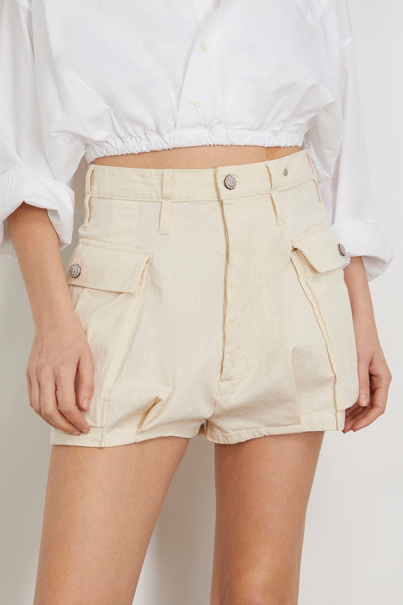 R13 Bubble Skort in Natural Hampden Clothing