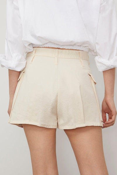 R13 Shorts Bubble Skort in Natural R13 Bubble Skort in Natural