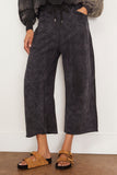 R13 Pants Cropped Pleated Sweatpant in Acid Black R13 Cropped Pleated Sweatpant in Acid Black