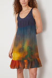 R13 Casual Dresses Tank Slip Dress in Tie-Dye Print R13 Tank Slip Dress in Tie-Dye Print