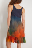 R13 Casual Dresses Tank Slip Dress in Tie-Dye Print R13 Tank Slip Dress in Tie-Dye Print