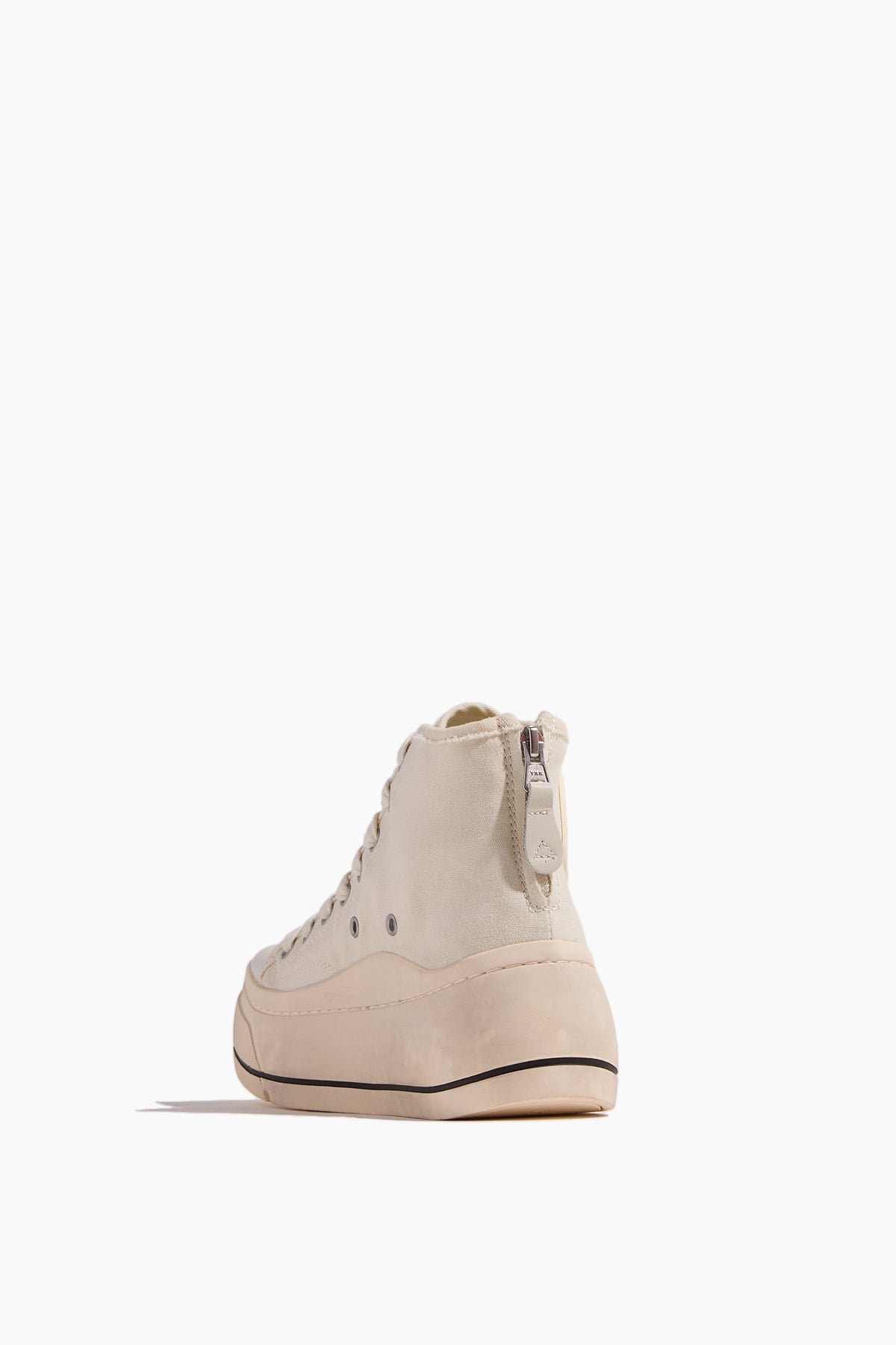 High Top Sneaker in Ecru