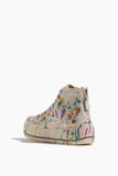 R13 High Top Sneakers Kurt High Top Sneaker in Ecru R13 Kurt High Top Sneaker in Ecru