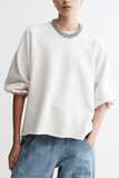 Rachel Comey Fond Sweatshirt in Dirty White