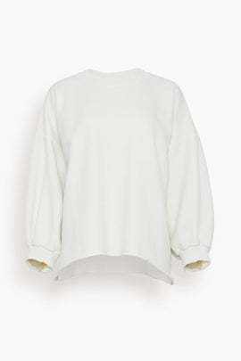 Fond Sweatshirt in Dirty White