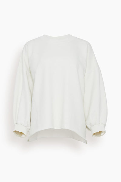 Fond Sweatshirt in Dirty White