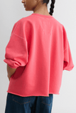 Fond Sweatshirt in Guava
