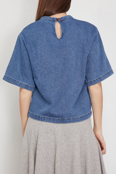 Rachel Comey Tops Pisano Top in Indigo Rachel Comey Pisano Top in Indigo