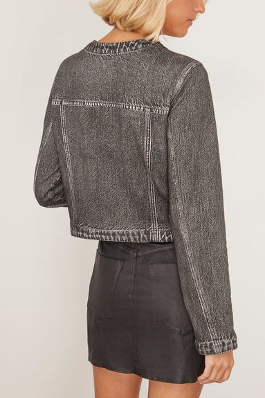 Rag And Bone Jackets Miramar Cora Jacket in Washed Black Rag and Bone Miramar Cora Jacket in Washed Black