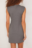 Rag And Bone Casual Dresses Tina Ponte Dress in Charcoal Rag and Bone Tina Ponte Dress in Charcoal