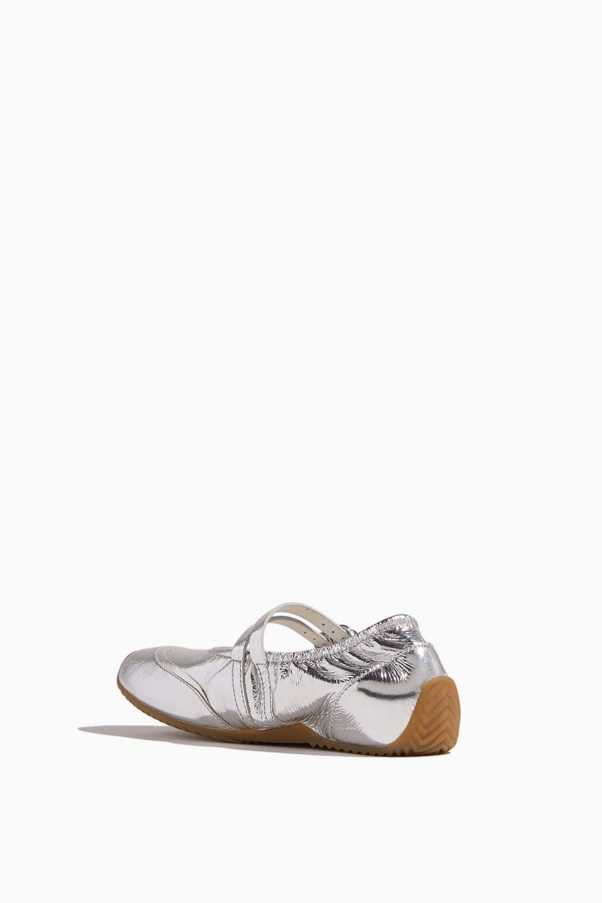 Rag And Bone Emilee Mary Jane Runner in Silver
