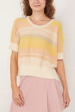 Raquel Allegra Sweaters Allesandro Sweater in Yellow Raquel Allegra Allesandro Sweater in Yellow