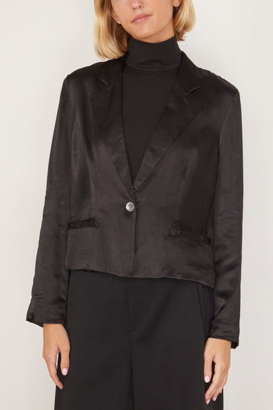 Raquel Allegra Jackets Avalon Jacket in Black Raquel Allegra Avalon Jacket in Black