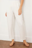 Raquel Allegra Pants Fez Pant in Washed White Raquel Allegra Fez Pant in Washed White