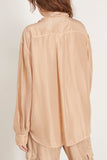 Raquel Allegra Tops Westwood Shirt Jacket in Khaki Raquel Allegra Westwood Shirt Jacket in Khaki