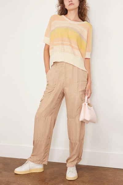 Raquel Allegra Pants Wilshire Pant in Khaki Raquel Allegra Wilshire Pant in Khaki