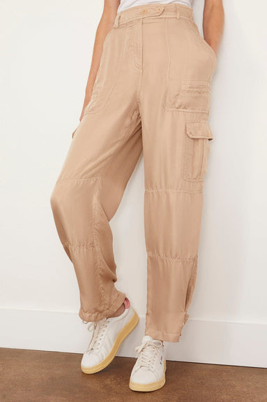 Raquel Allegra Pants Wilshire Pant in Khaki Raquel Allegra Wilshire Pant in Khaki