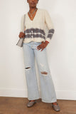 Raquel Allegra Sweaters Evans Cardigan in Cream Raquel Allegra Evans Cardigan in Cream