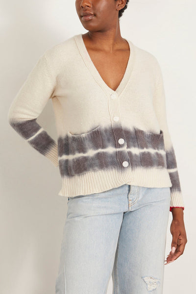 Raquel Allegra Sweaters Evans Cardigan in Cream Raquel Allegra Evans Cardigan in Cream