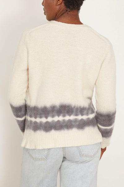 Raquel Allegra Sweaters Evans Cardigan in Cream Raquel Allegra Evans Cardigan in Cream