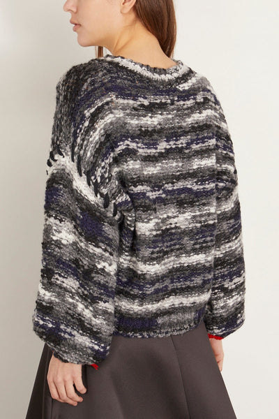 Highland Pullover in Grey Multi