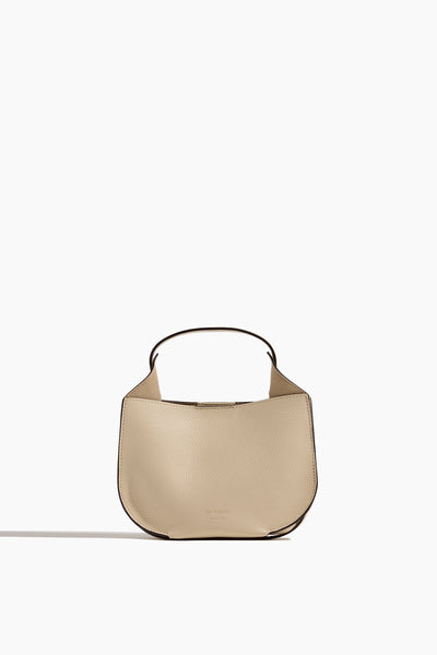Helene Hobo Mini Bag in Beige