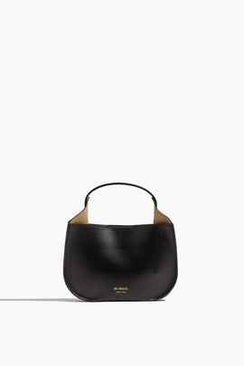 Helene Hobo Mini Bag in Black
