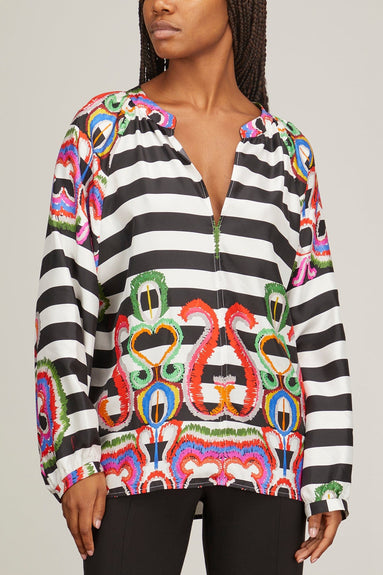 Rianna & Nina Tops Wide Blouse of Roula in Rokoko Rianna & Nina Wide Blouse of Roula in Rokoko