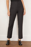 Rohe Pants Cigarette Leg Trousers in Black Rohe Cigarette Leg Trousers in Black