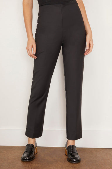 Rohe Pants Cigarette Leg Trousers in Black Rohe Cigarette Leg Trousers in Black