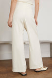 Rohe Pants Wide Leg Tailored Trousers in Cream Rohe Wide Leg Tailored Trousers in Cream