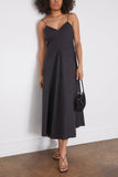 Rohe Casual Dresses Cotton Strap Dress in Noir Rohe Cotton Strap Dress in Noir