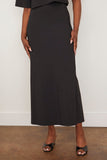 Rohe Skirts Minimal High Waist Scuba Skirt in Black Rohe Minimal High Waist Scuba Skirt in Black