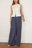 Rohe Pants Palazzo Leg Shaped Denim Trousers in Indigo Rohe Palazzo Leg Shaped Denim Trousers in Indigo