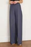 Rohe Pants Palazzo Leg Shaped Denim Trousers in Indigo Rohe Palazzo Leg Shaped Denim Trousers in Indigo